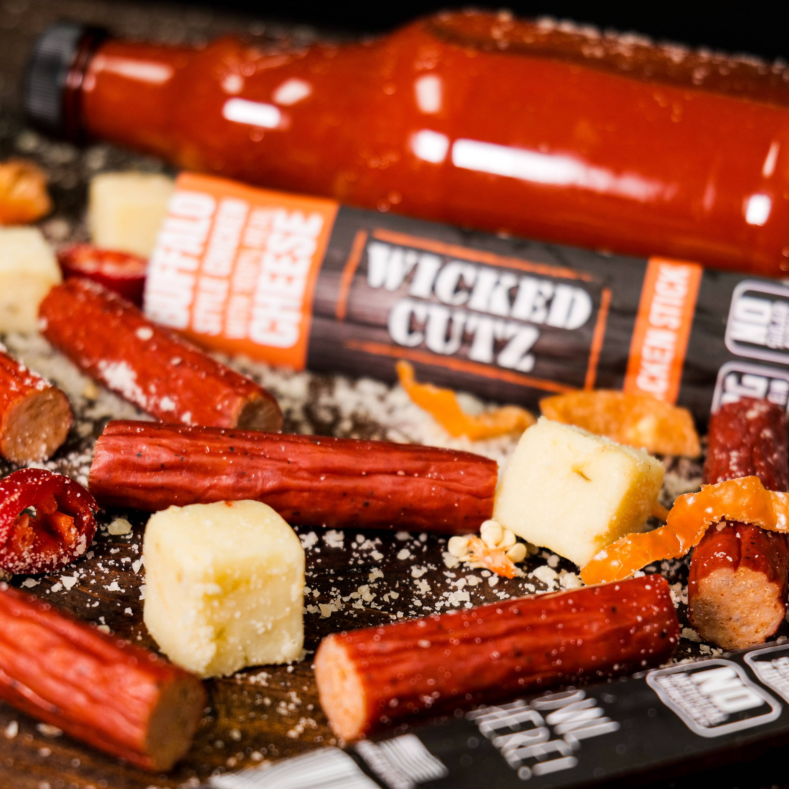 Premium Jerky and Beef Sticks All Natural Wicked Cutz